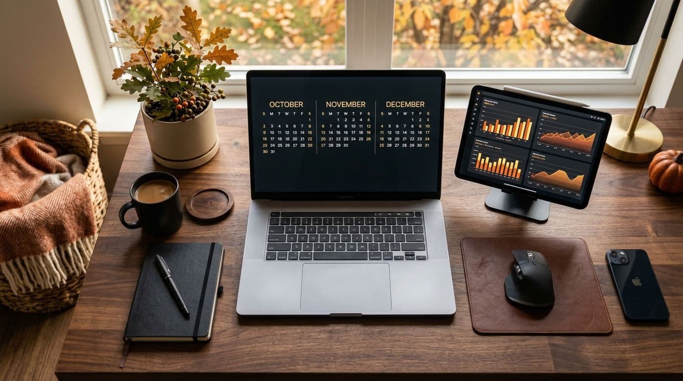 Calendrier marketing 2026 au 4e trimestre