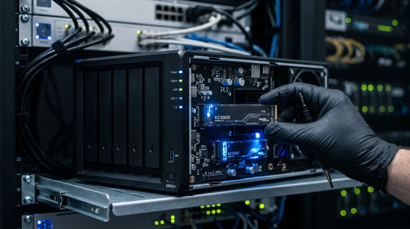 Test du SSD NVMe 1 To Fanxiang dans un NAS