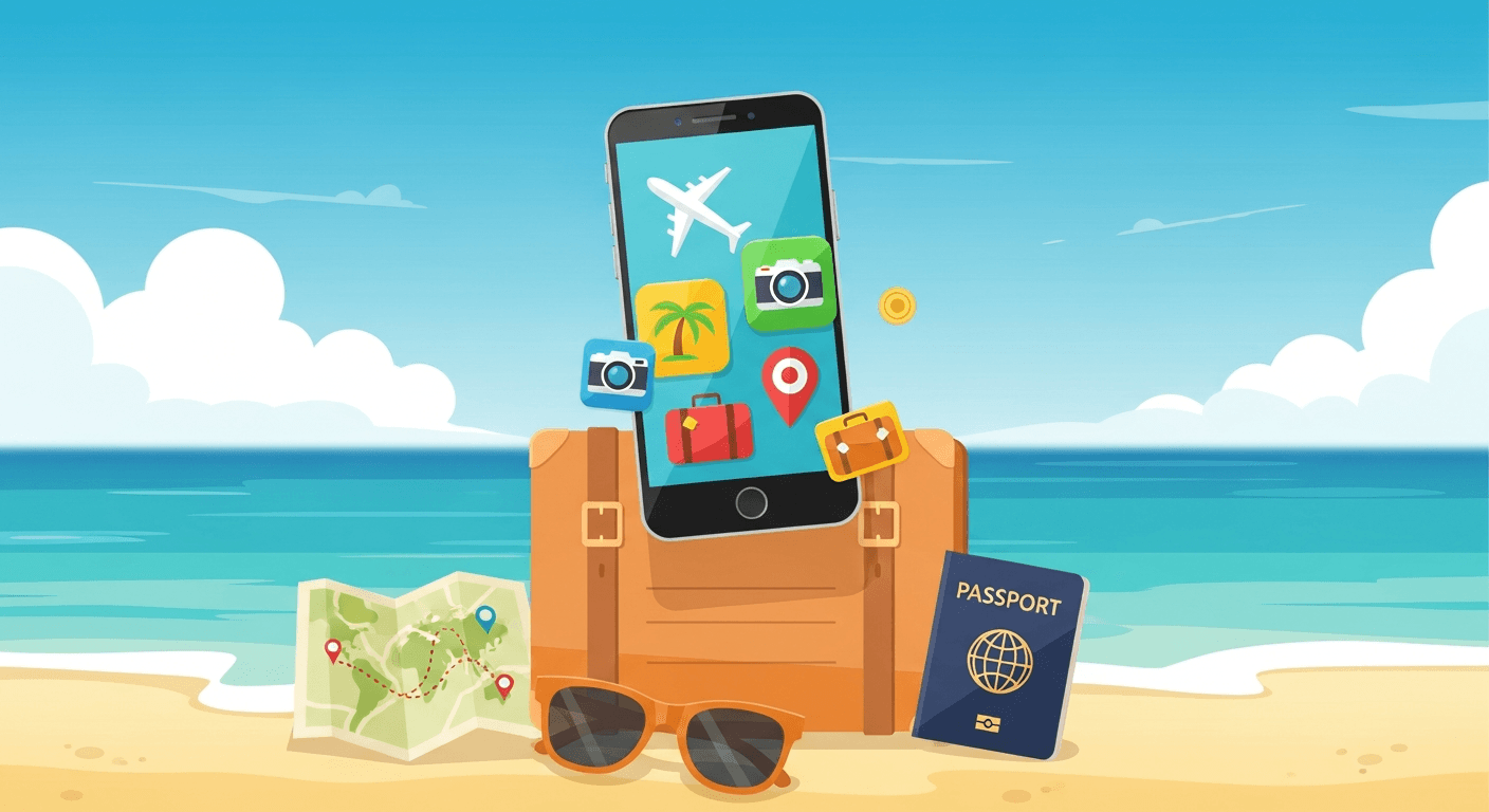 7 applications gratuites à installer avant les vacances