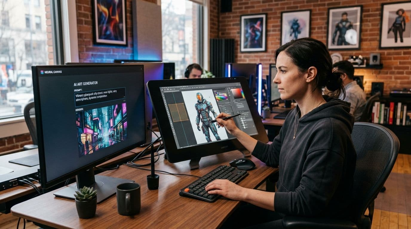 Le nouvel espace de retouche par prompt sur Photoshop