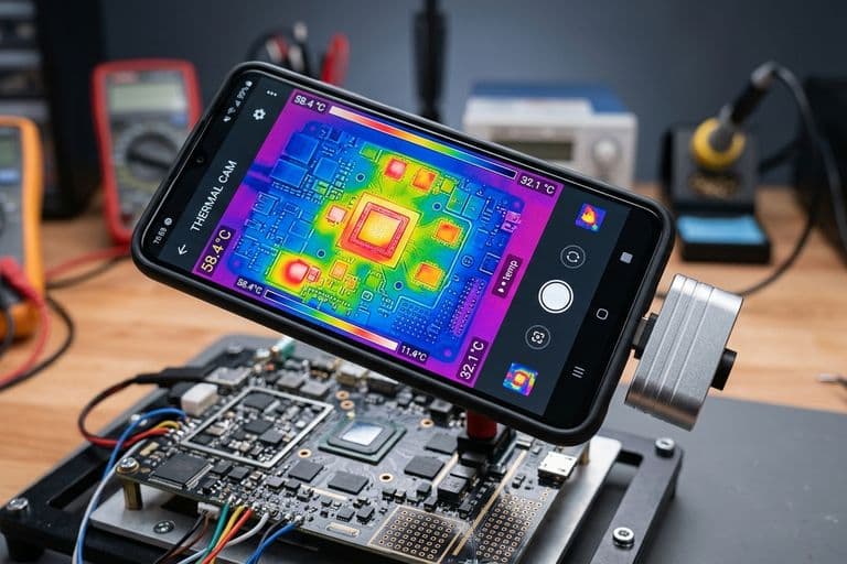 Tester le Thermal Master P3 pour voir la chaleur